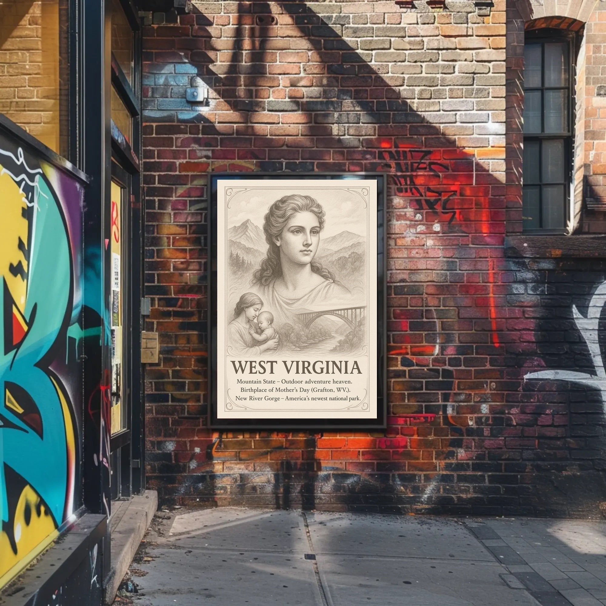 Celebrating West Virginia Poster PosterGoat