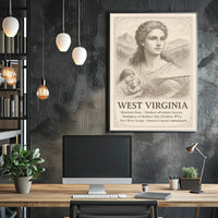 Celebrating West Virginia Poster PosterGoat