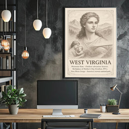 Celebrating West Virginia Poster PosterGoat