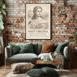 Celebrating West Virginia Poster PosterGoat