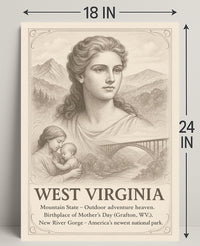Celebrating West Virginia Poster PosterGoat