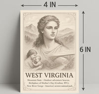 Celebrating West Virginia Poster PosterGoat