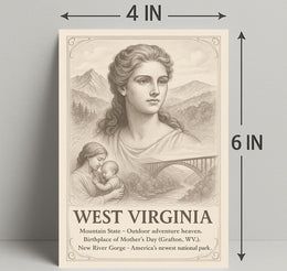 Celebrating West Virginia Poster PosterGoat