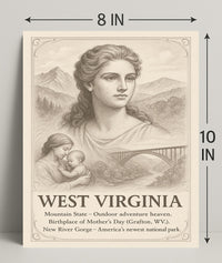 Celebrating West Virginia Poster PosterGoat