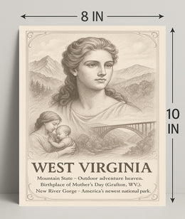Celebrating West Virginia Poster PosterGoat