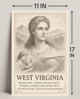 Celebrating West Virginia Poster PosterGoat