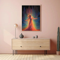 Celestial Transcendence Surreal Art Poster PosterGoat