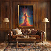 Celestial Transcendence Surreal Art Poster PosterGoat