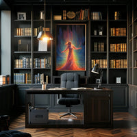 Celestial Transcendence Surreal Art Poster PosterGoat