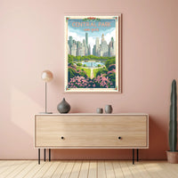 Central Park Skyline Art - Urban or Cityscape Poster PosterGoat