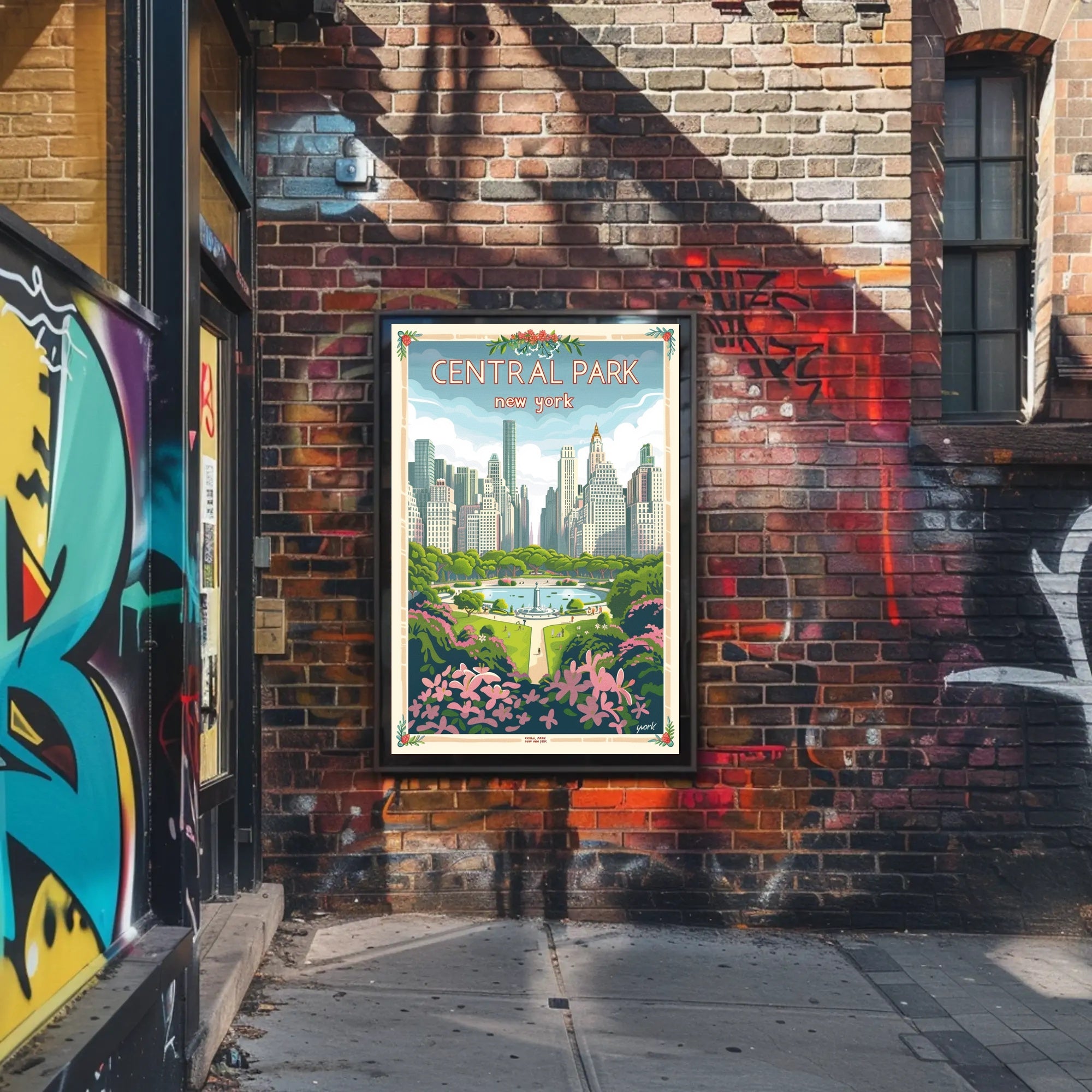 Central Park Skyline Art - Urban or Cityscape Poster PosterGoat