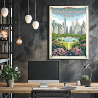 Central Park Skyline Art - Urban or Cityscape Poster PosterGoat