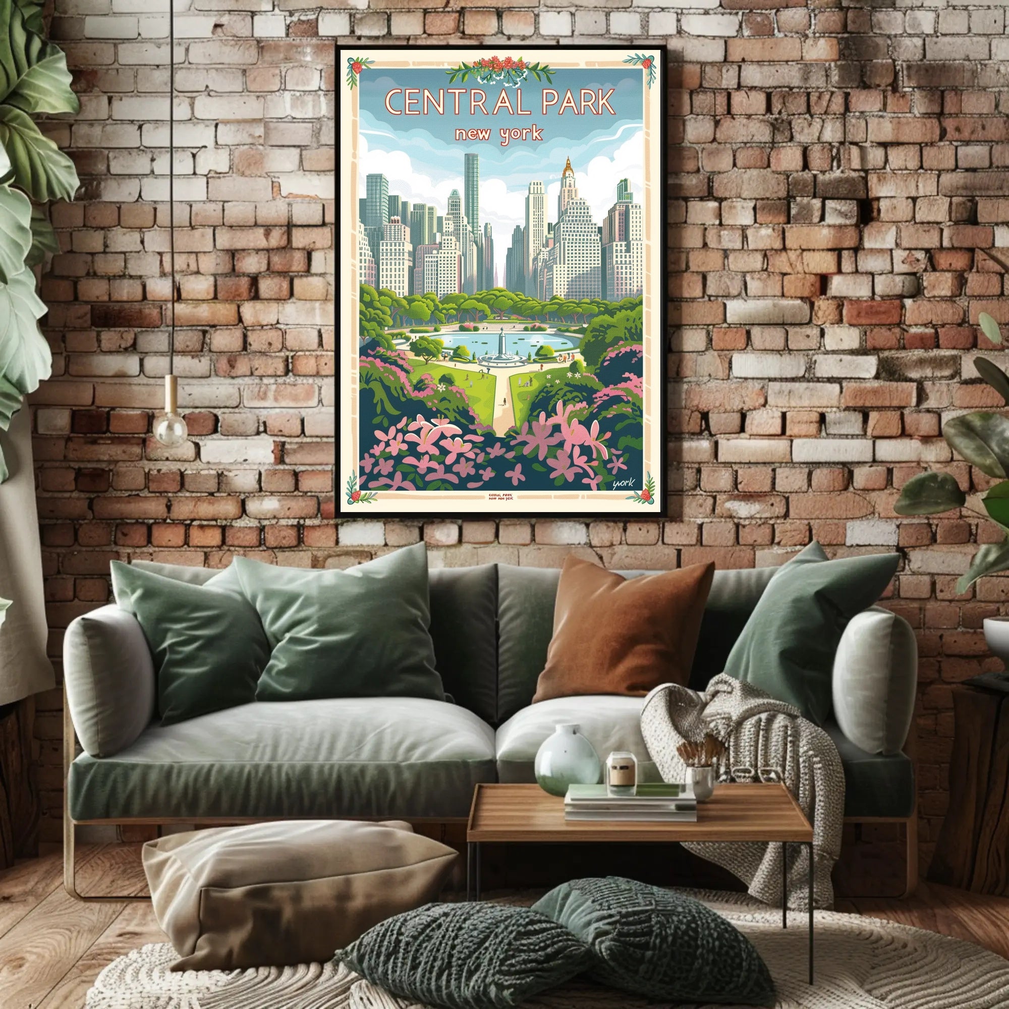 Central Park Skyline Art - Urban or Cityscape Poster PosterGoat