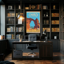Chad Africa Adventure Travel Poster PosterGoat