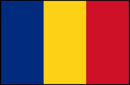 Chad National Flag Bold Patriotic Country Flag Poster PosterGoat