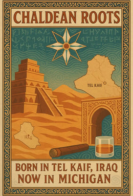 Chaldean Heritage Fusion Art Cultural or Heritage Poster PosterGoat