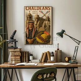 Chaldean Legacy Vintage Art Cultural Heritage Poster PosterGoat