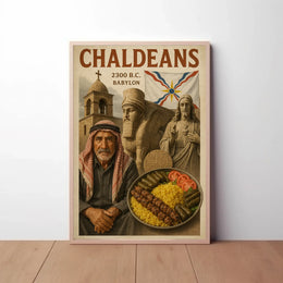 Chaldean Legacy Vintage Art Cultural Heritage Poster PosterGoat