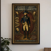 Champion of Liberty The Marquis de Lafayette Poster PosterGoat