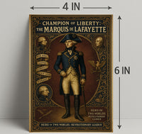 Champion of Liberty The Marquis de Lafayette Poster PosterGoat