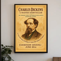Charles Dickens A Master Storyteller Poster PosterGoat