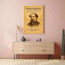 Charles Dickens A Master Storyteller Poster PosterGoat