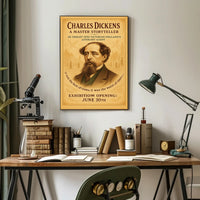 Charles Dickens A Master Storyteller Poster PosterGoat