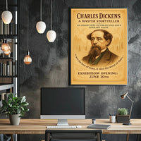 Charles Dickens A Master Storyteller Poster PosterGoat