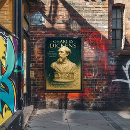 Charles Dickens Master Storyteller of Victorian England Poster PosterGoat