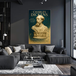 Charles Dickens Master Storyteller of Victorian England Poster PosterGoat