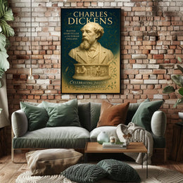 Charles Dickens Master Storyteller of Victorian England Poster PosterGoat