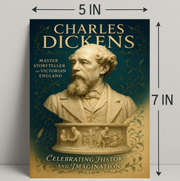 Charles Dickens Master Storyteller of Victorian England Poster PosterGoat