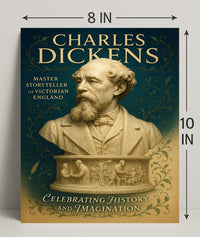 Charles Dickens Master Storyteller of Victorian England Poster PosterGoat