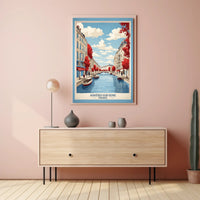 Charming Asnières-sur-Seine Landscape: Travel Poster PosterGoat