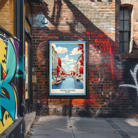 Charming Asnières-sur-Seine Landscape: Travel Poster PosterGoat
