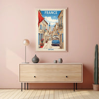 Charming French Village Scene Travel Poster PosterGoat