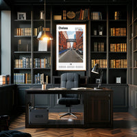 Chelsea Urban Scene, Manhattan Street Travel Poster PosterGoat