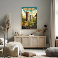 Chernobyl Nature Reclamation Urban or Cityscape Poster PosterGoat