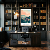Chiang Mai Landscape Art: Travel Poster PosterGoat