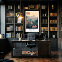 Chiang Mai Landscape Artistry: Tranquil Travel Poster PosterGoat