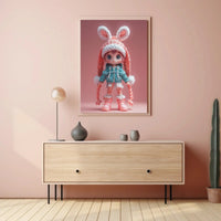 Chibi Winter Wonderland Poster - Abstract, Artistic, or Pop Culture Poster PosterGoat