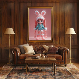 Chibi Winter Wonderland Poster - Abstract, Artistic, or Pop Culture Poster PosterGoat