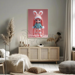 Chibi Winter Wonderland Poster - Abstract, Artistic, or Pop Culture Poster PosterGoat