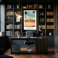 Chichester Landscape Vintage Travel Poster PosterGoat