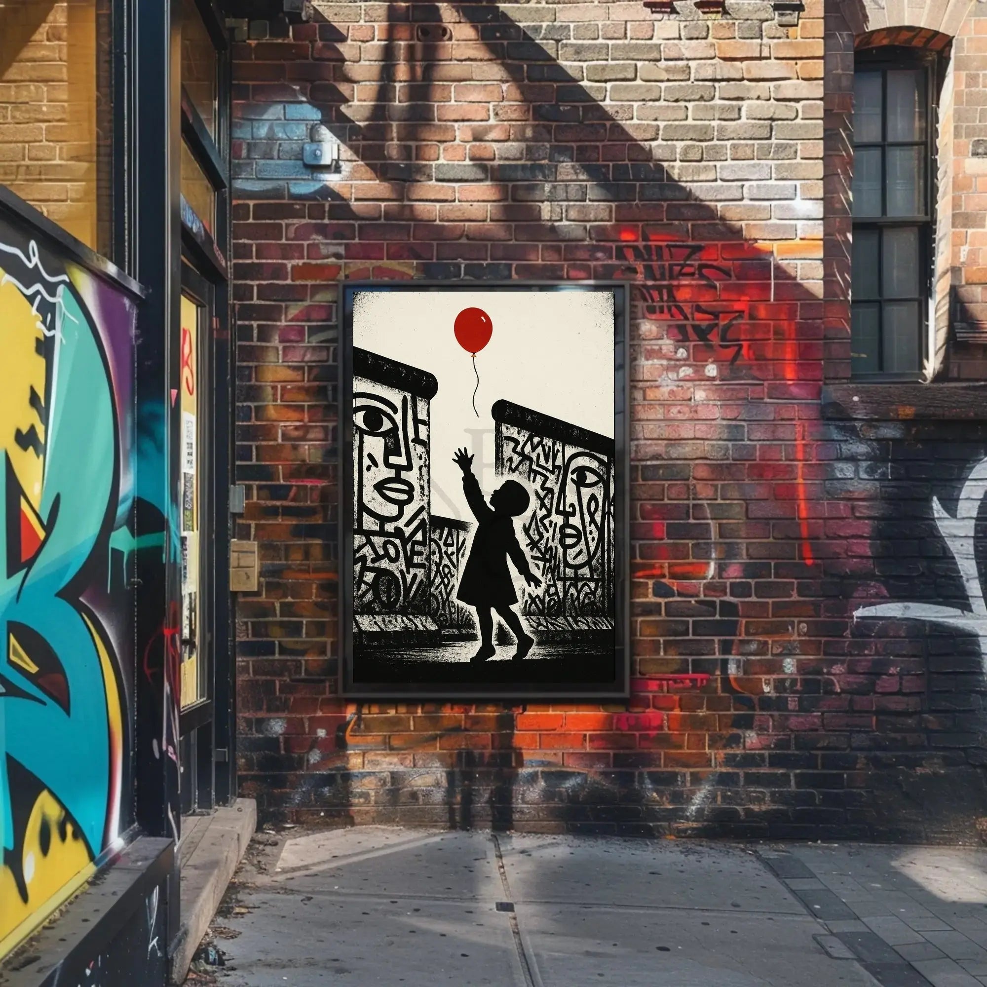 Child Reaching for Hope Artistic Pop Culture Poster PosterGoat