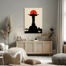 Christ the Redeemer Rio Travel Poster PosterGoat