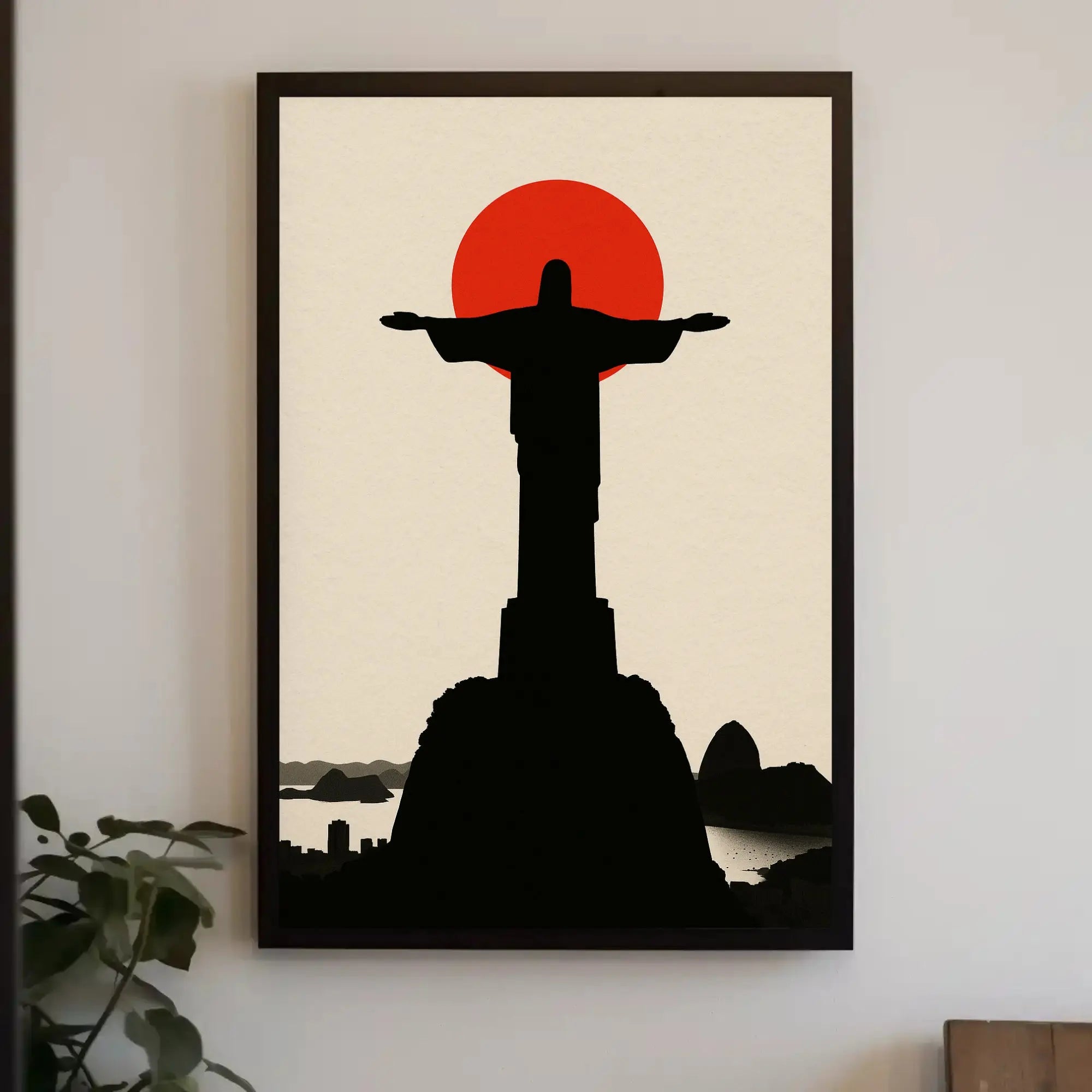 Christ the Redeemer Rio Travel Poster PosterGoat