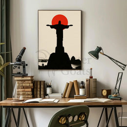 Christ the Redeemer Rio Travel Poster PosterGoat