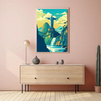Christ the Redeemer Travel Poster PosterGoat