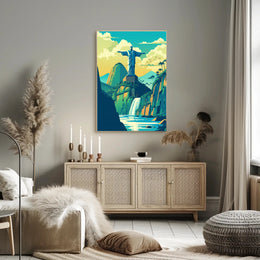 Christ the Redeemer Travel Poster PosterGoat